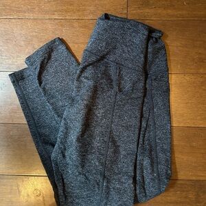Zella Heathered Dark Gray Leggings